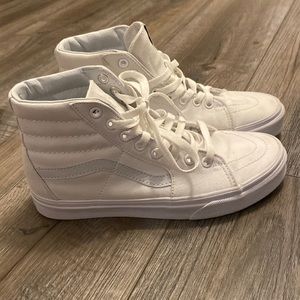 Vans Hi-top white / womens size 7